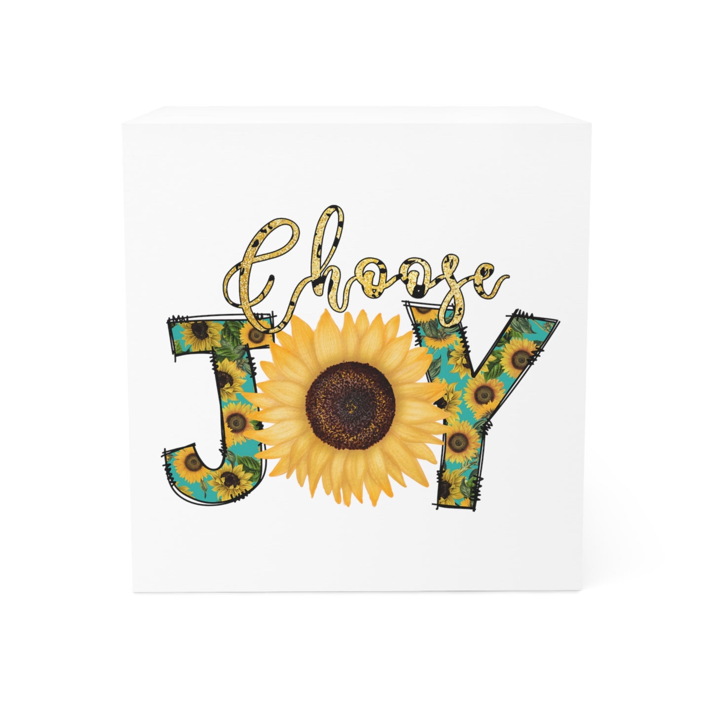 Choose Joy Note Cube