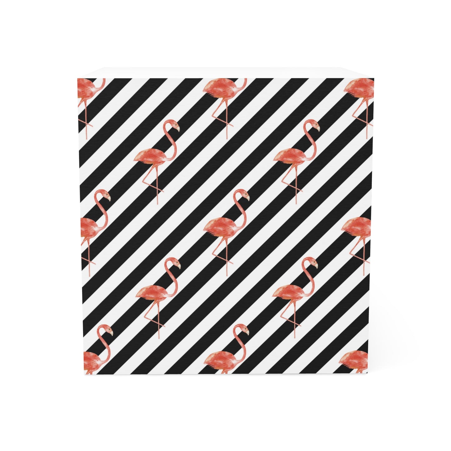Flamingo Black Note Cube