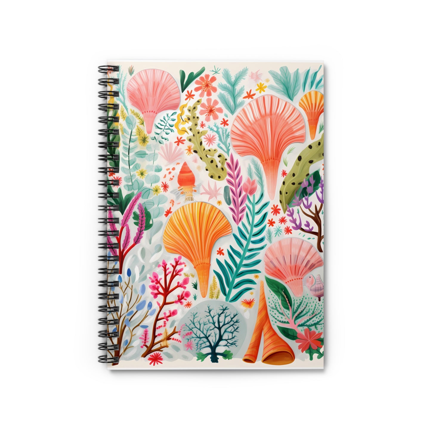 MultiColor Preppy Spiral Notebook - Ruled Line