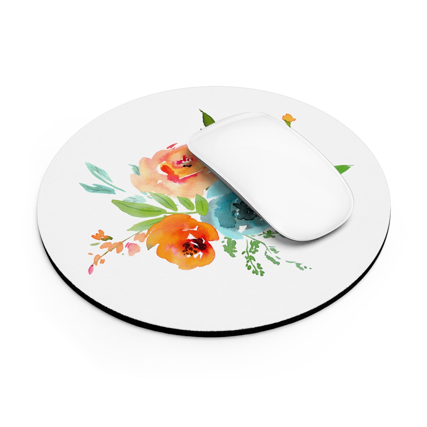 Bright Floral Bouquet Mouse Pad
