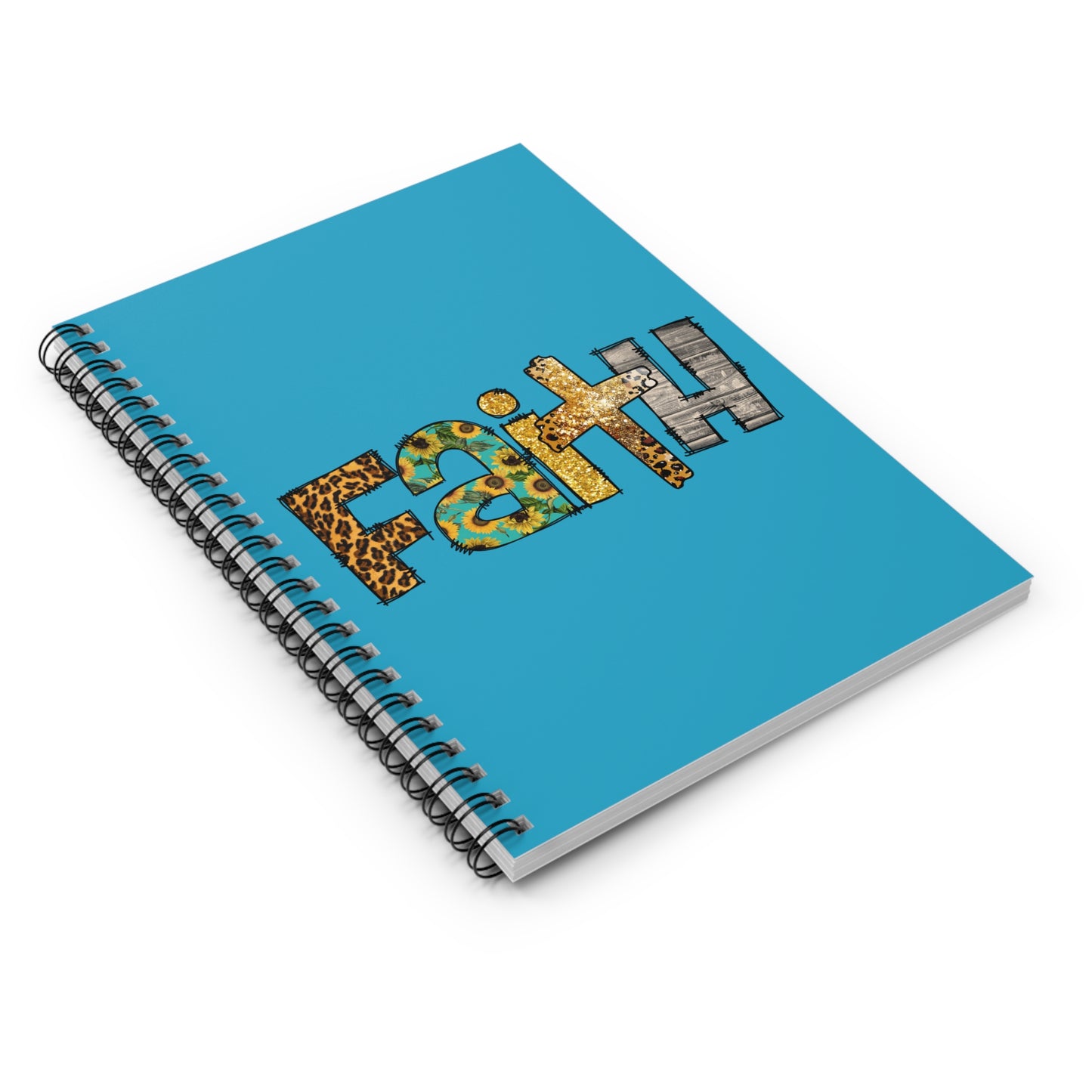Faith Spiral Notebook - Ruled Line