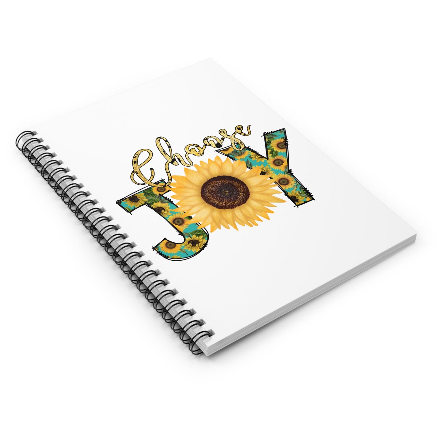 Choose Joy Spiral Notebook - Ruled Line