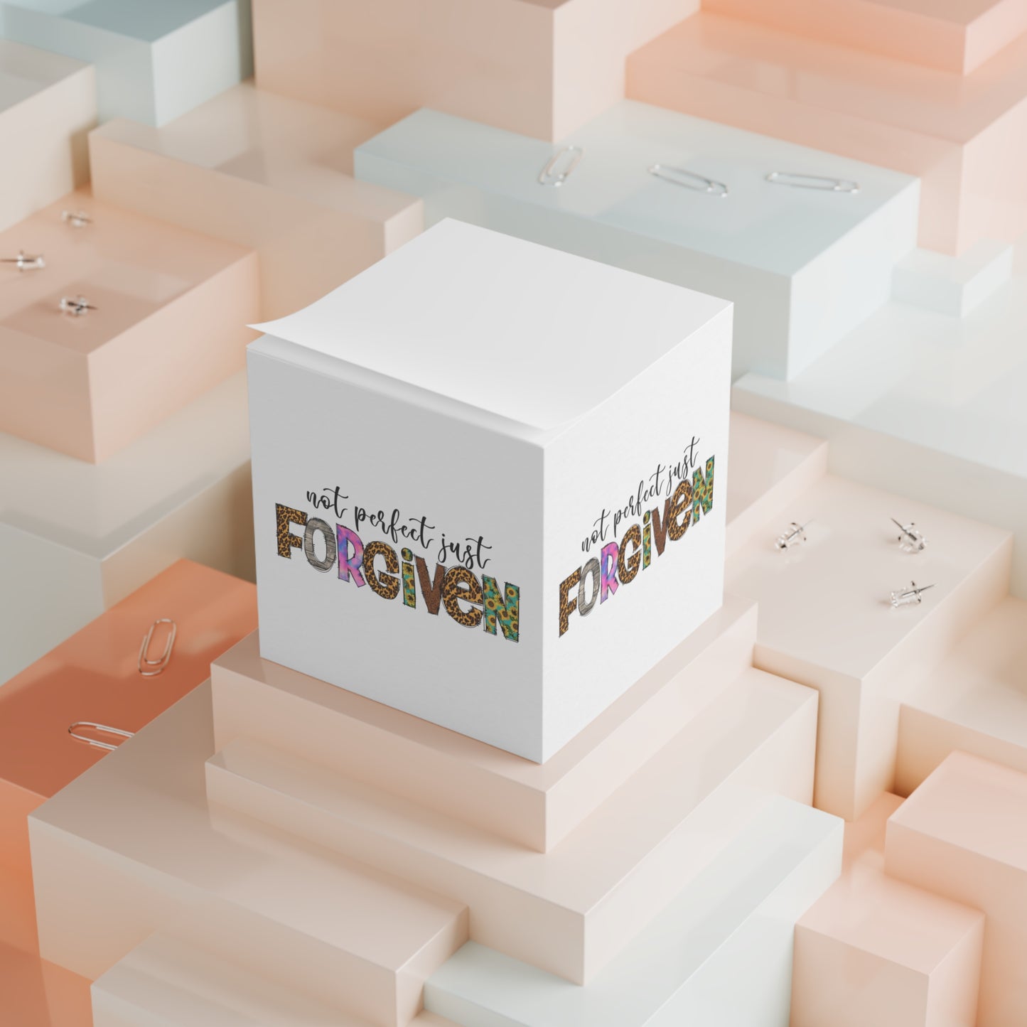 Forgiven Note Cube