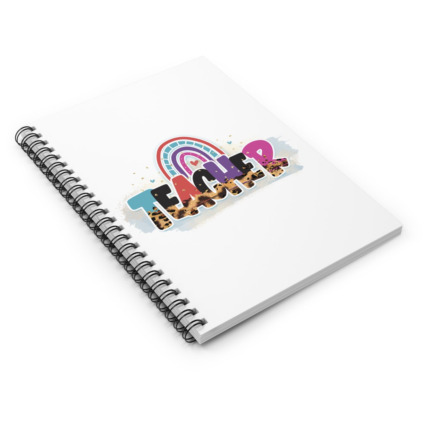 Teacher Spiral Notebook - Ruled Line