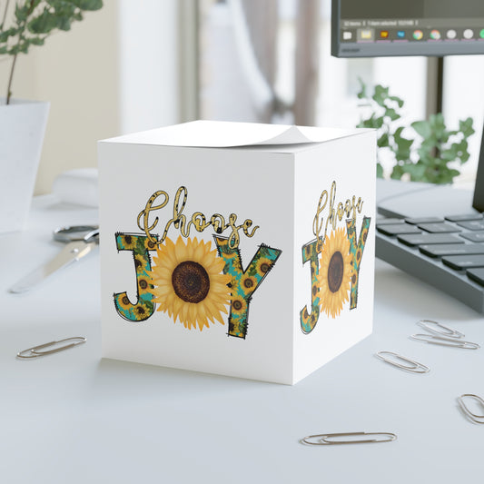 Choose Joy Note Cube