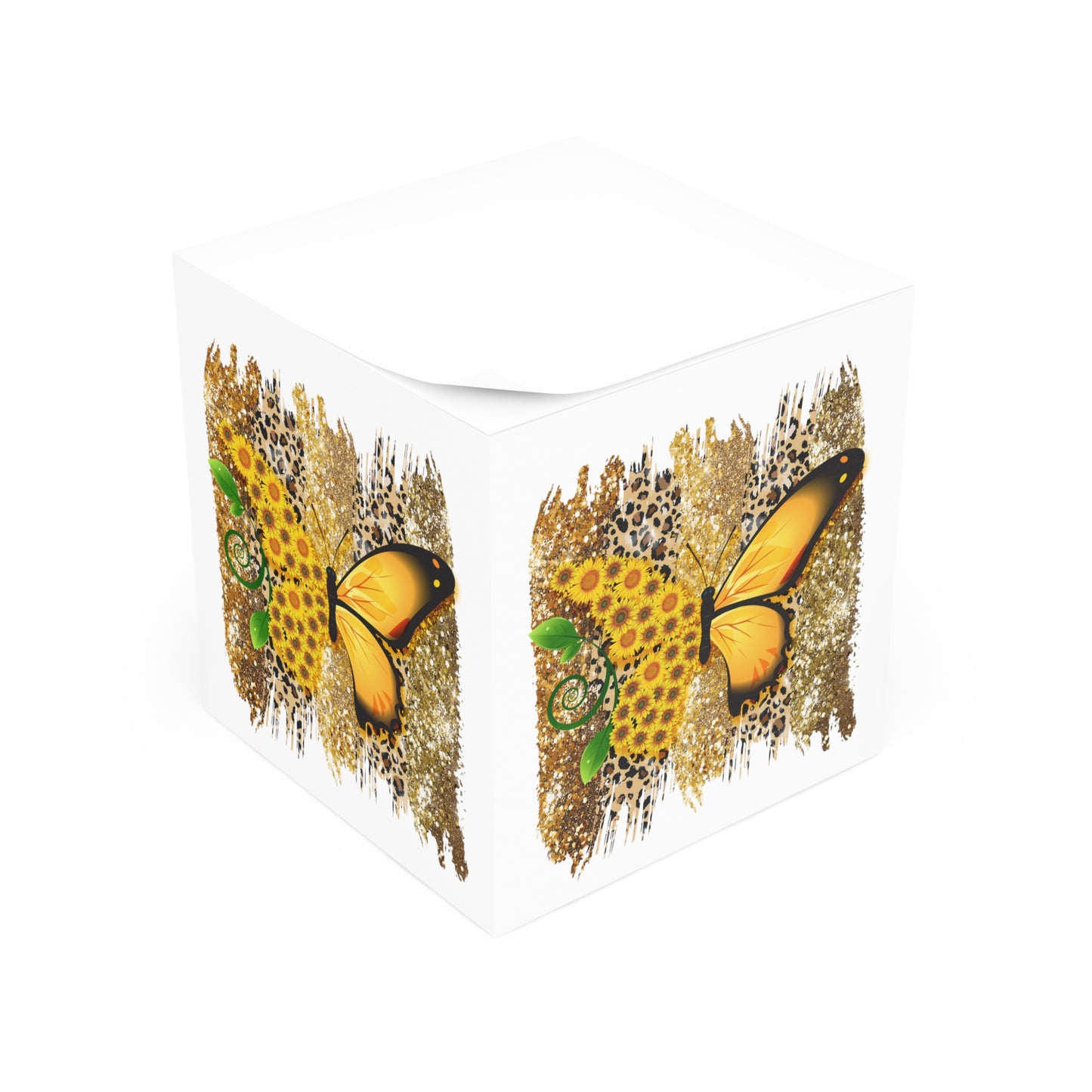 Split Butterfly Note Cube