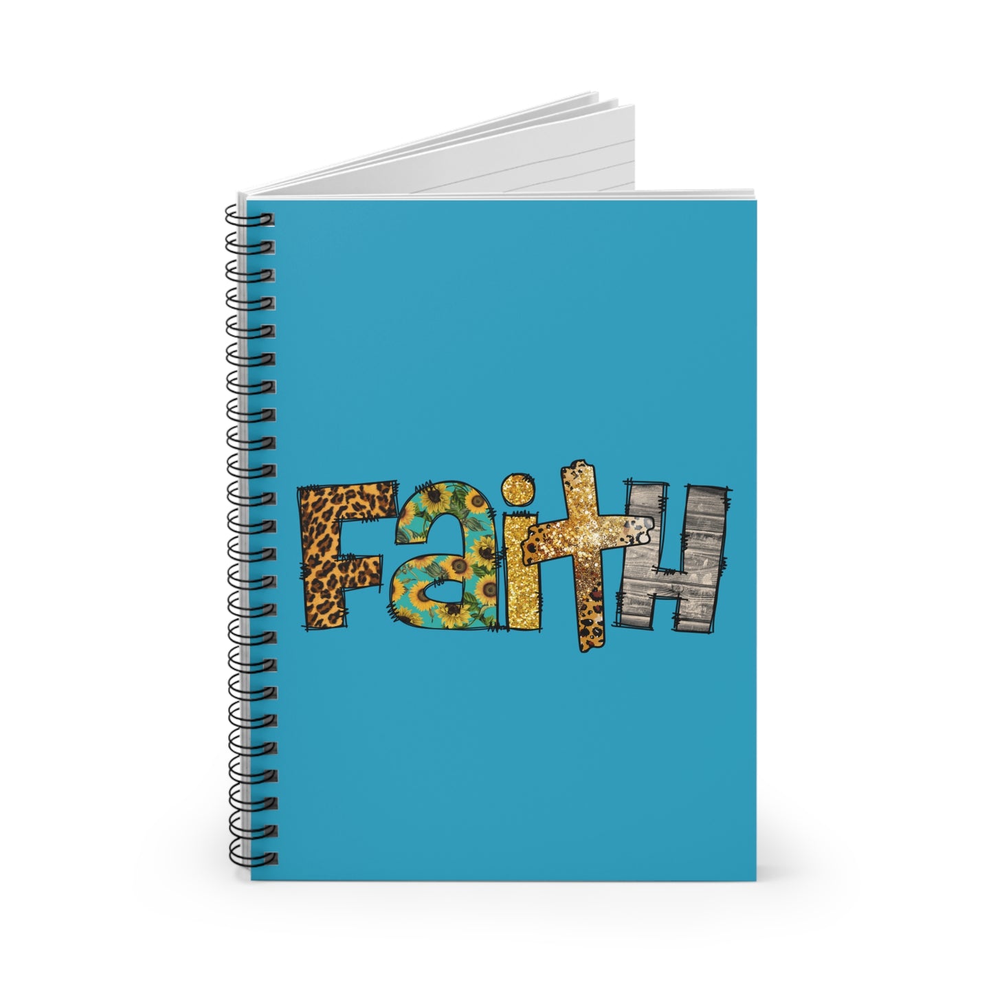 Faith Spiral Notebook - Ruled Line