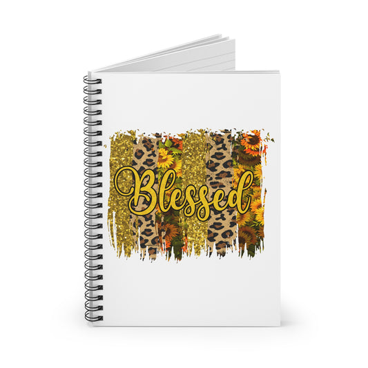 Blessed Spiral Notebook - Ruled Line