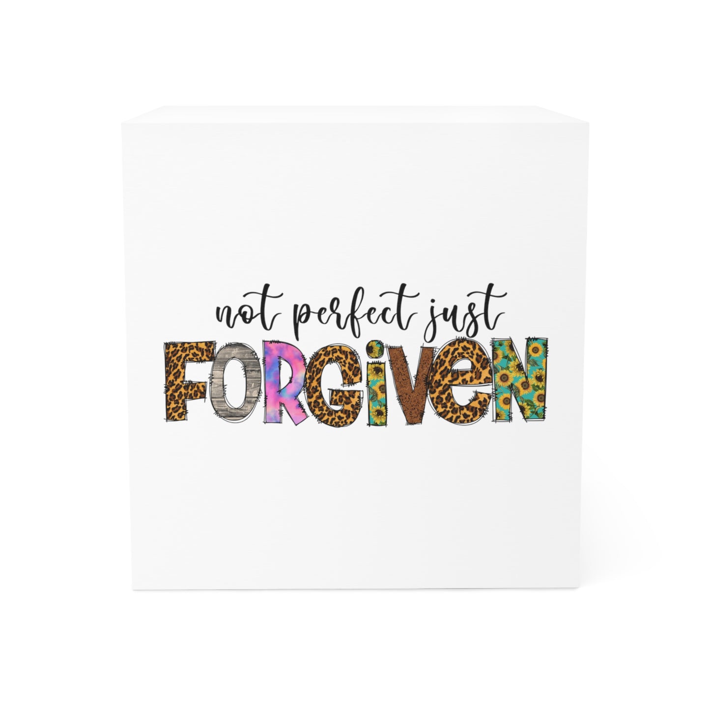Forgiven Note Cube