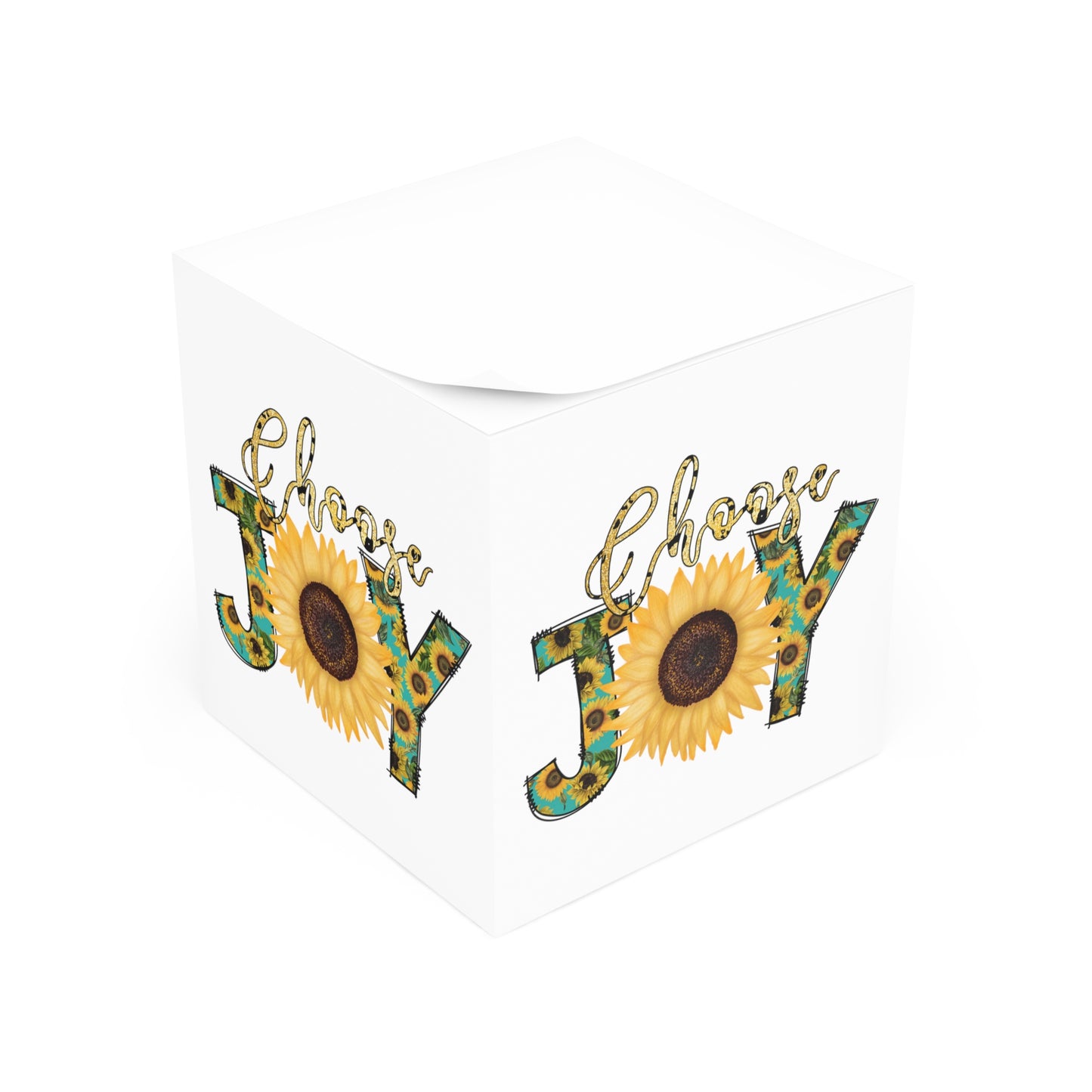 Choose Joy Note Cube