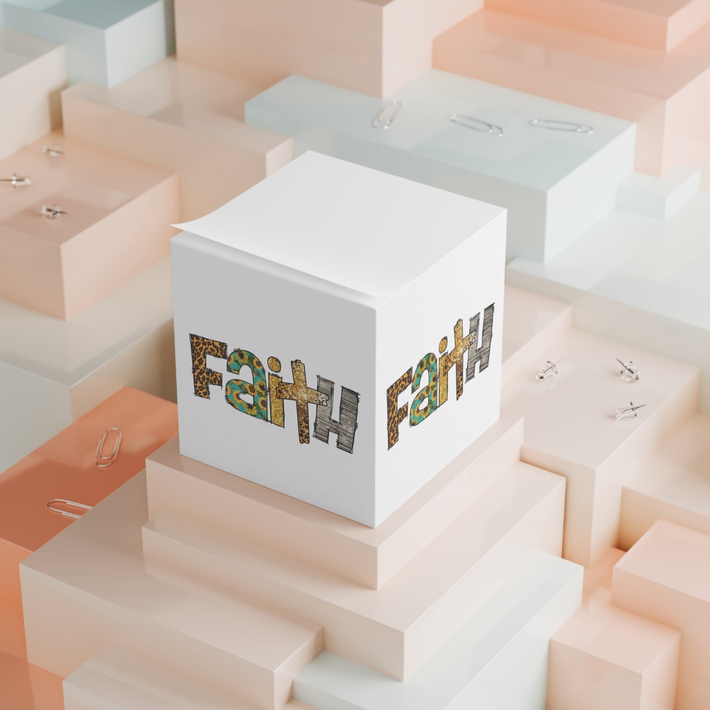 Faith Note Cube