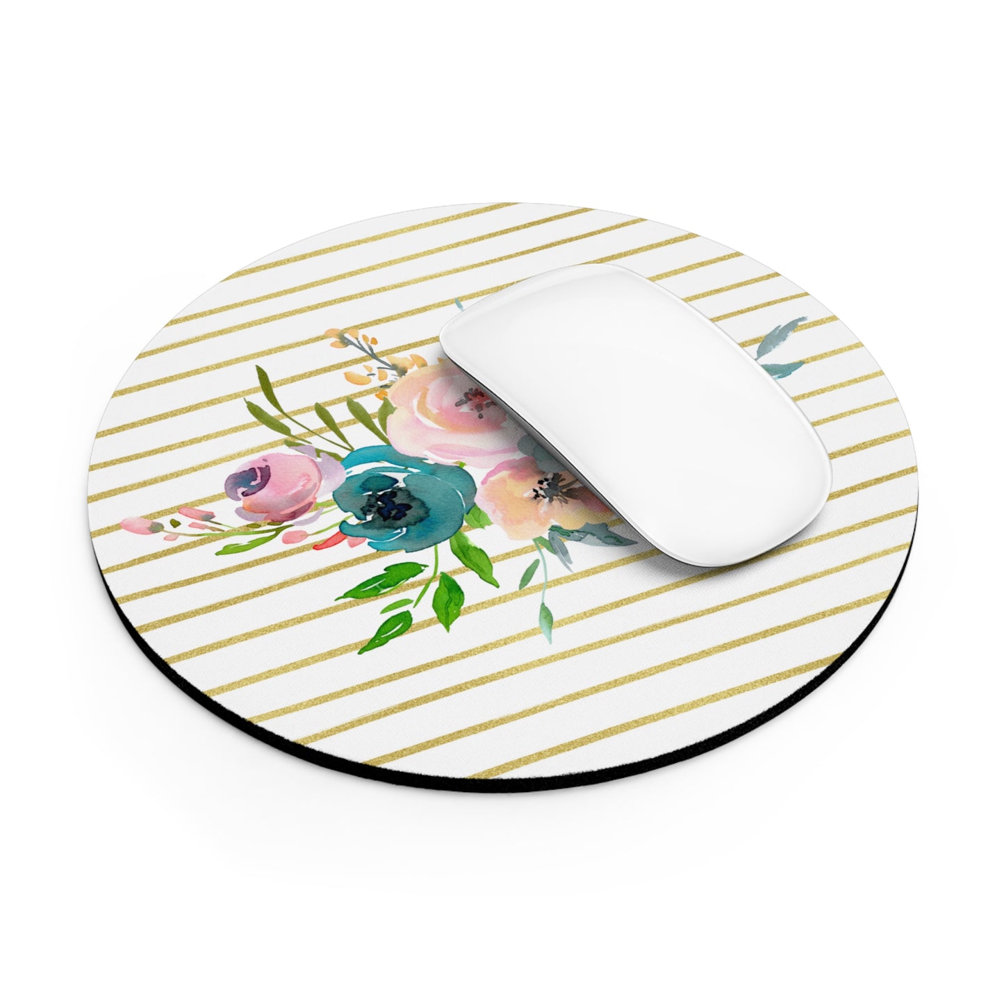 Light Floral Bouquet Mouse Pad