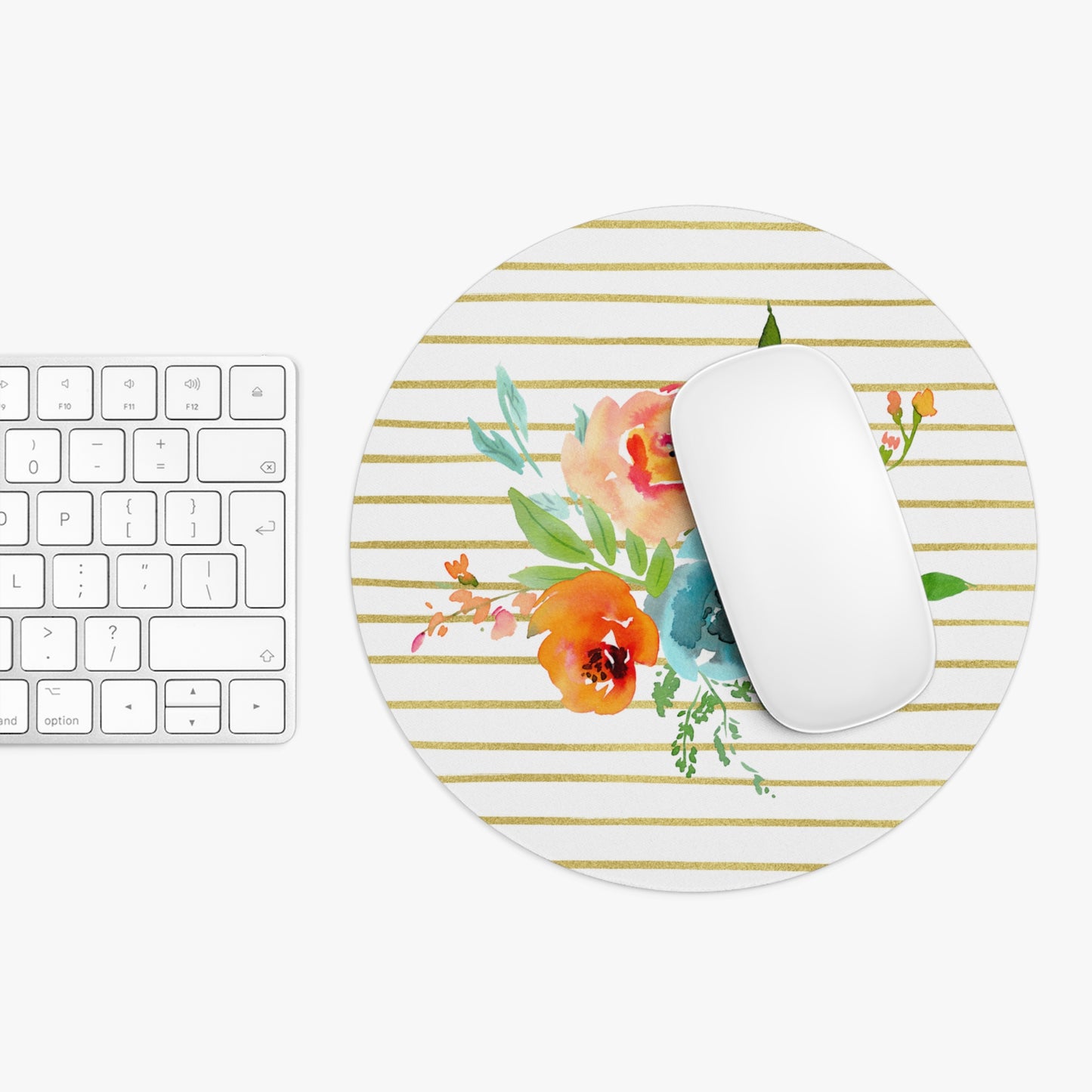 Bright Floral Bouquet Mouse Pad