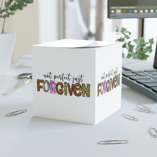 Forgiven Note Cube
