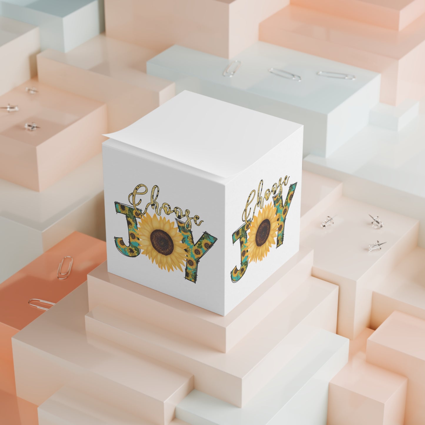 Choose Joy Note Cube