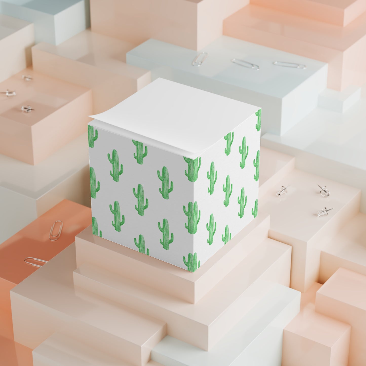 Cactus Note Cube