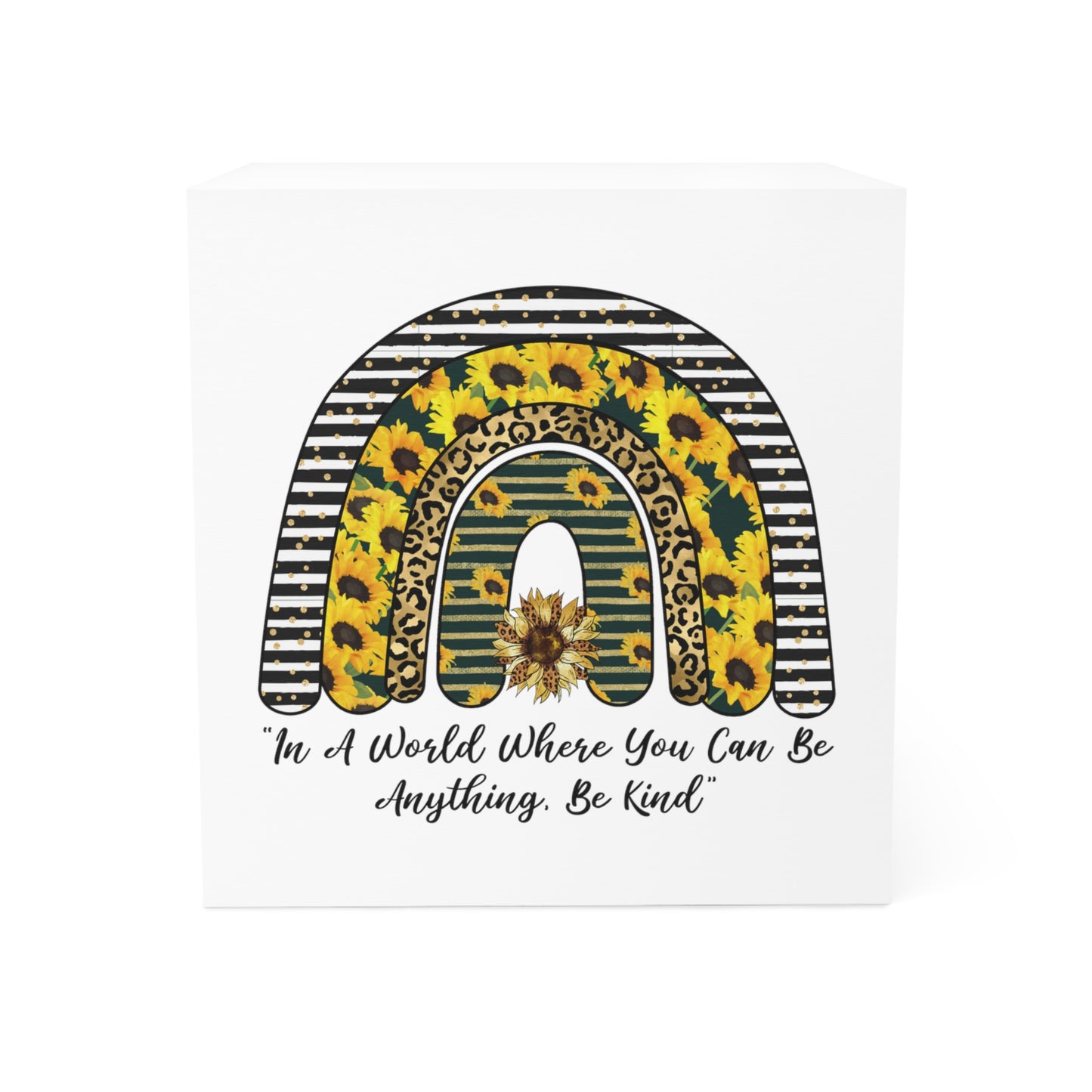 Be Kind Note Cube