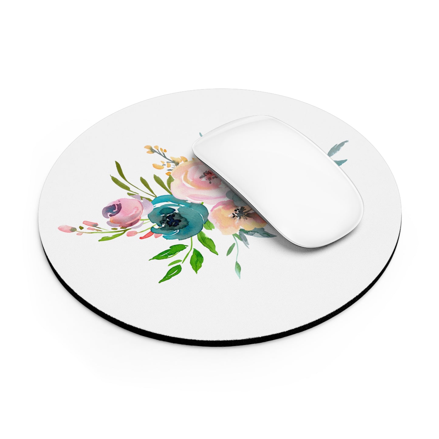 Light Floral Bouquet Mouse Pad