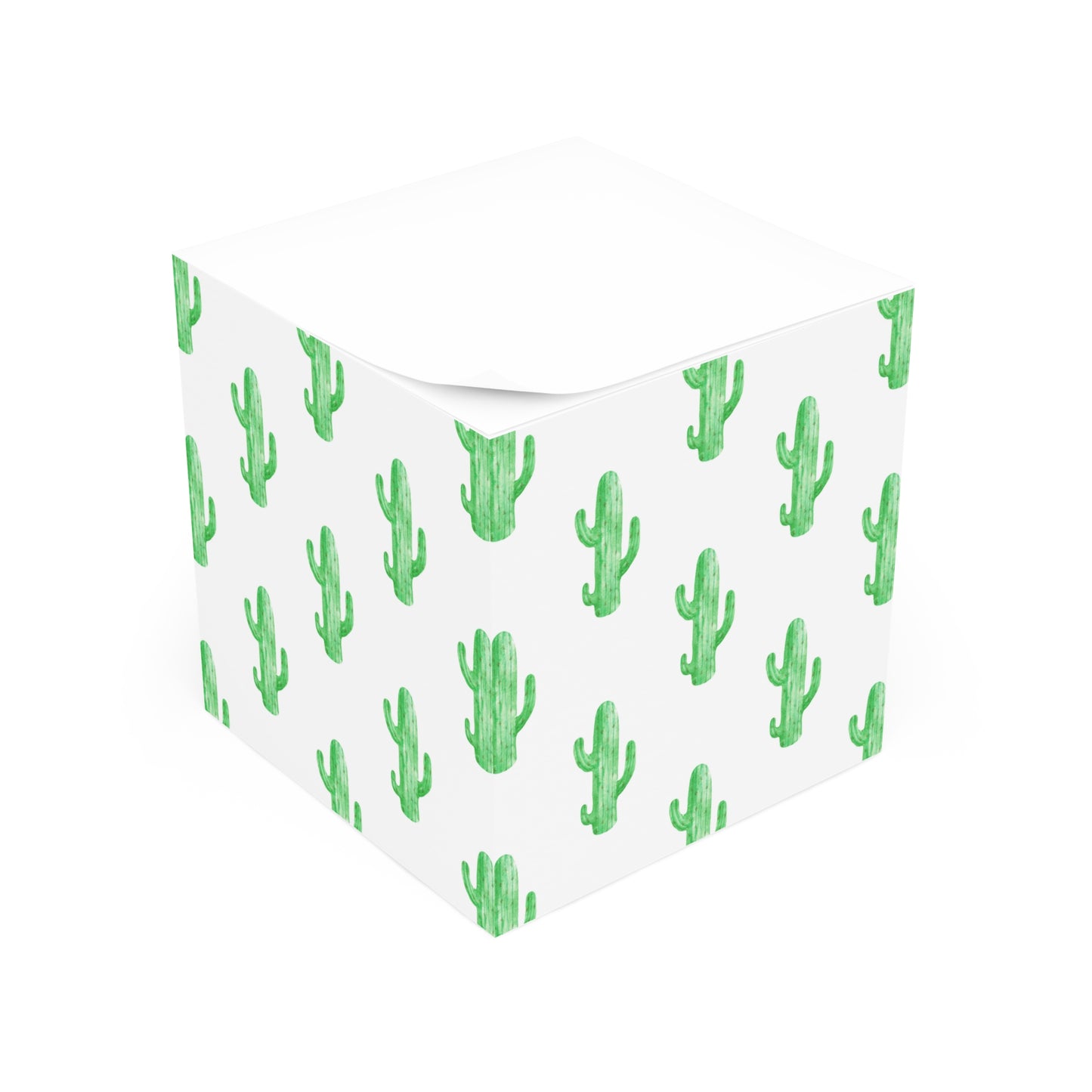Cactus Note Cube