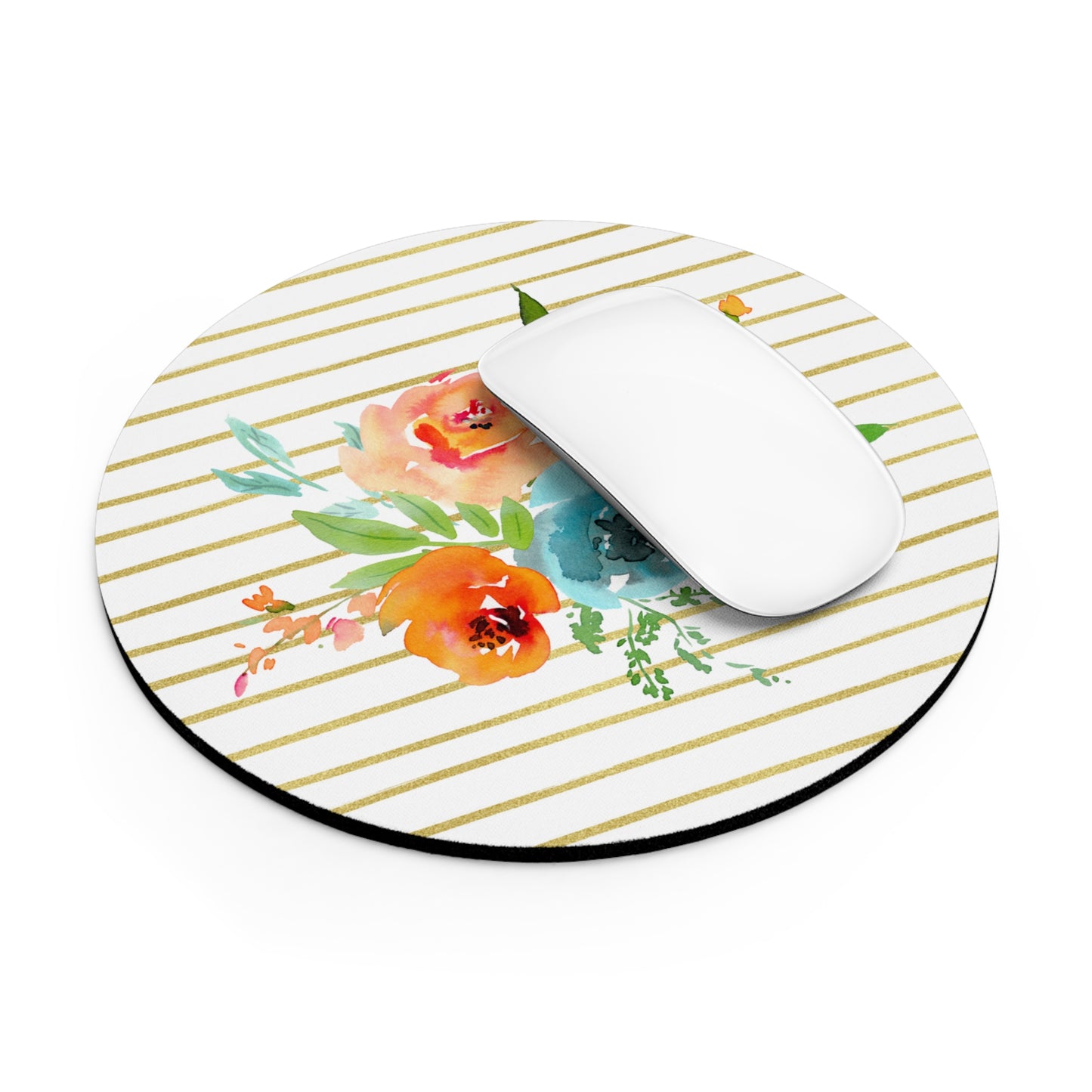 Bright Floral Bouquet Mouse Pad